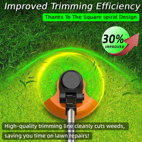 Chway trimmer line ideal for edging driveways and clearing ditches.
