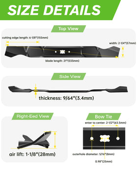 Chway blade uses high-strength steel heat-treated for durability.