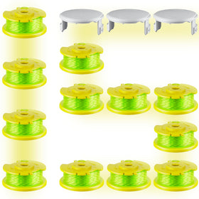 Chway trimmer strings for Ryobi AC80RL3 spool set improve cutting efficiency.