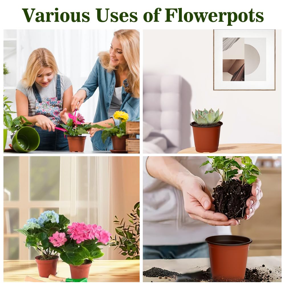 Cidenbio indoor outdoor pots suit homes, patios, and greenhouses.