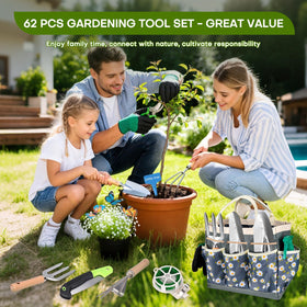 ciemon repotting mat provides clean workspace for seedling potting