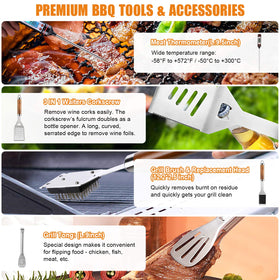 Cifaisi grill mats prevent sticking for delicate meats