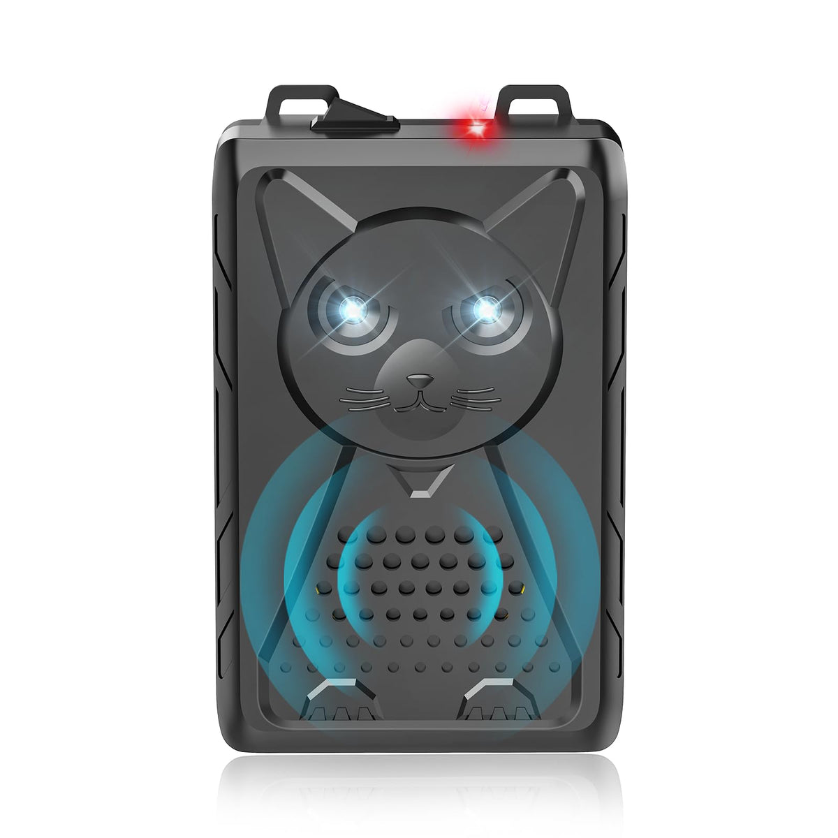 CIIC Ultrasonic Pest Deterrent front view, vehicles protected by sound and light cues.