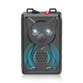 CIIC Ultrasonic Pest Deterrent front view, vehicles protected by sound and light cues.