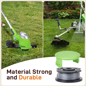Cilivo professional lawn care spool set supports easy replacement.