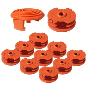 Cilivo WA0007 spool front view for Worx compatibility and easy line changes.