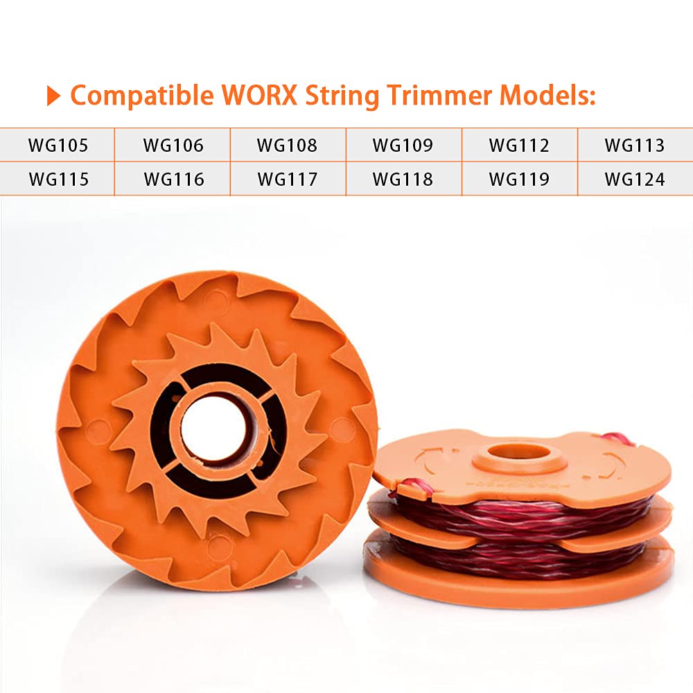 Cilivo WA0007 cap for secure, easy installation on Worx trimmers