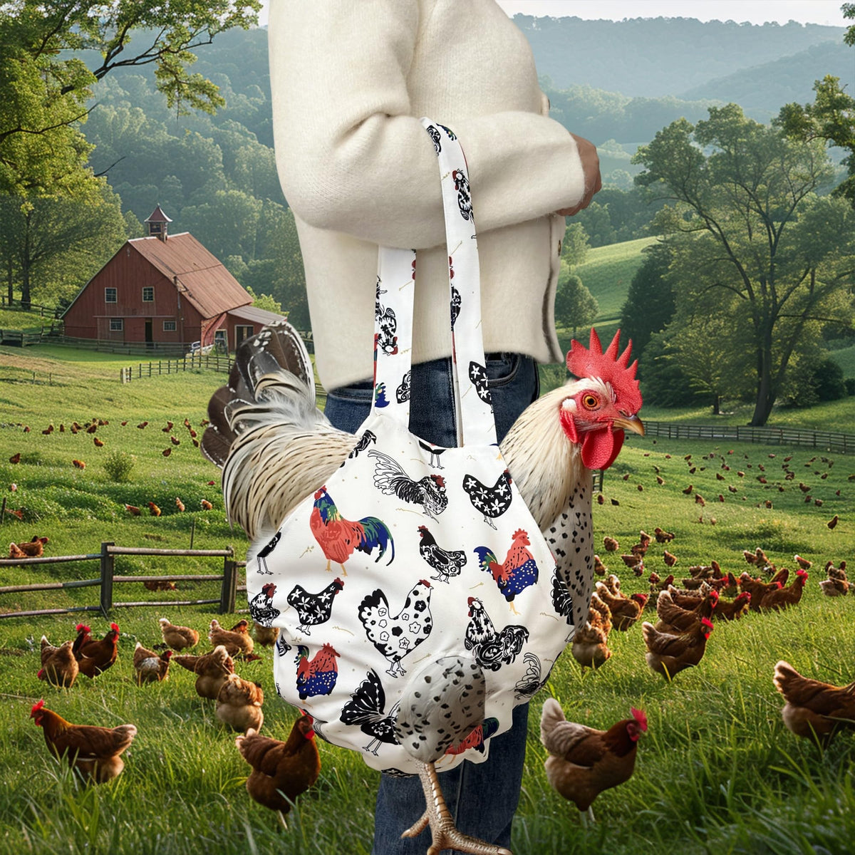 Cilkus chicken medic bag suitable for travel and inspections.
