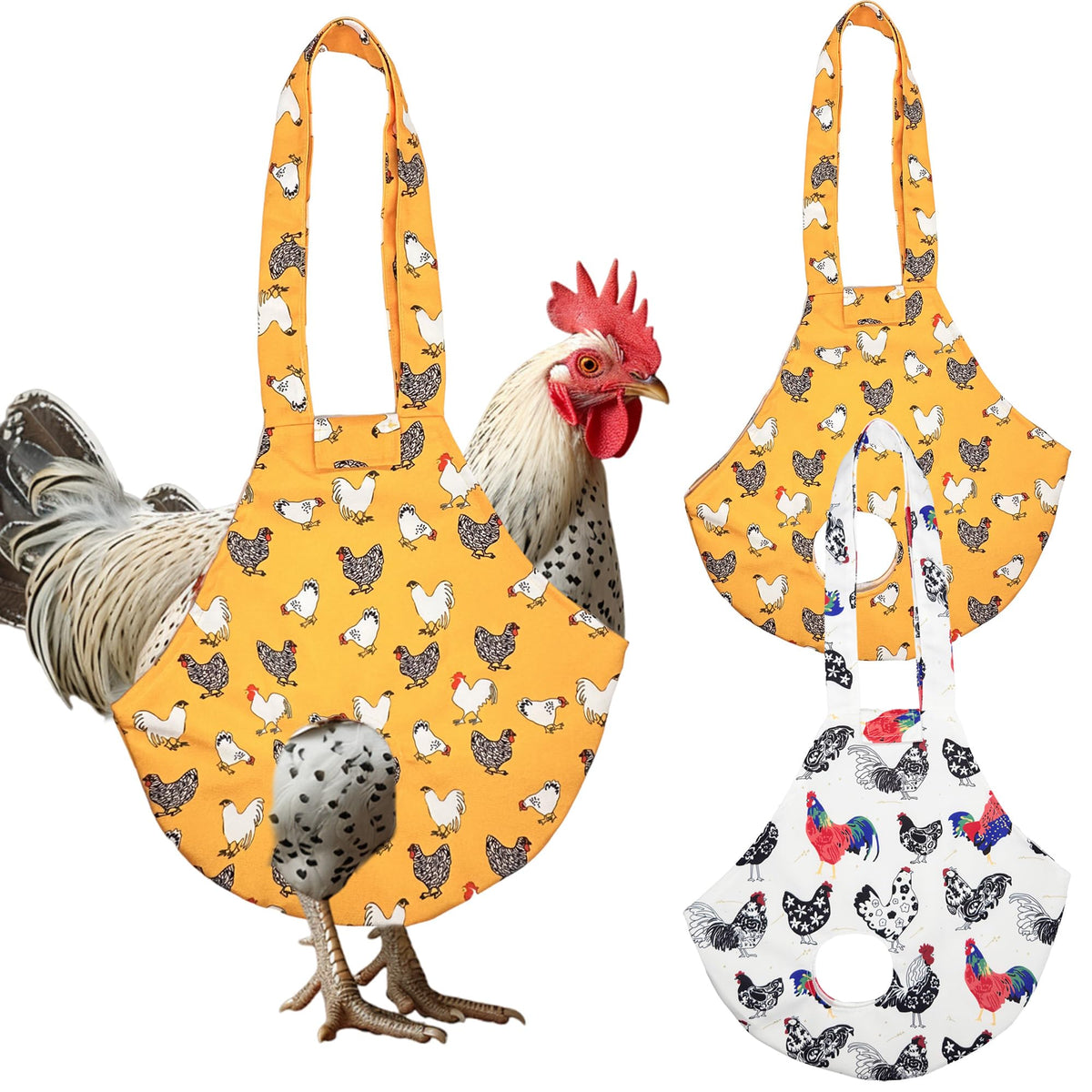 Cilkus lightweight sling for comfortable poultry handling on the go.