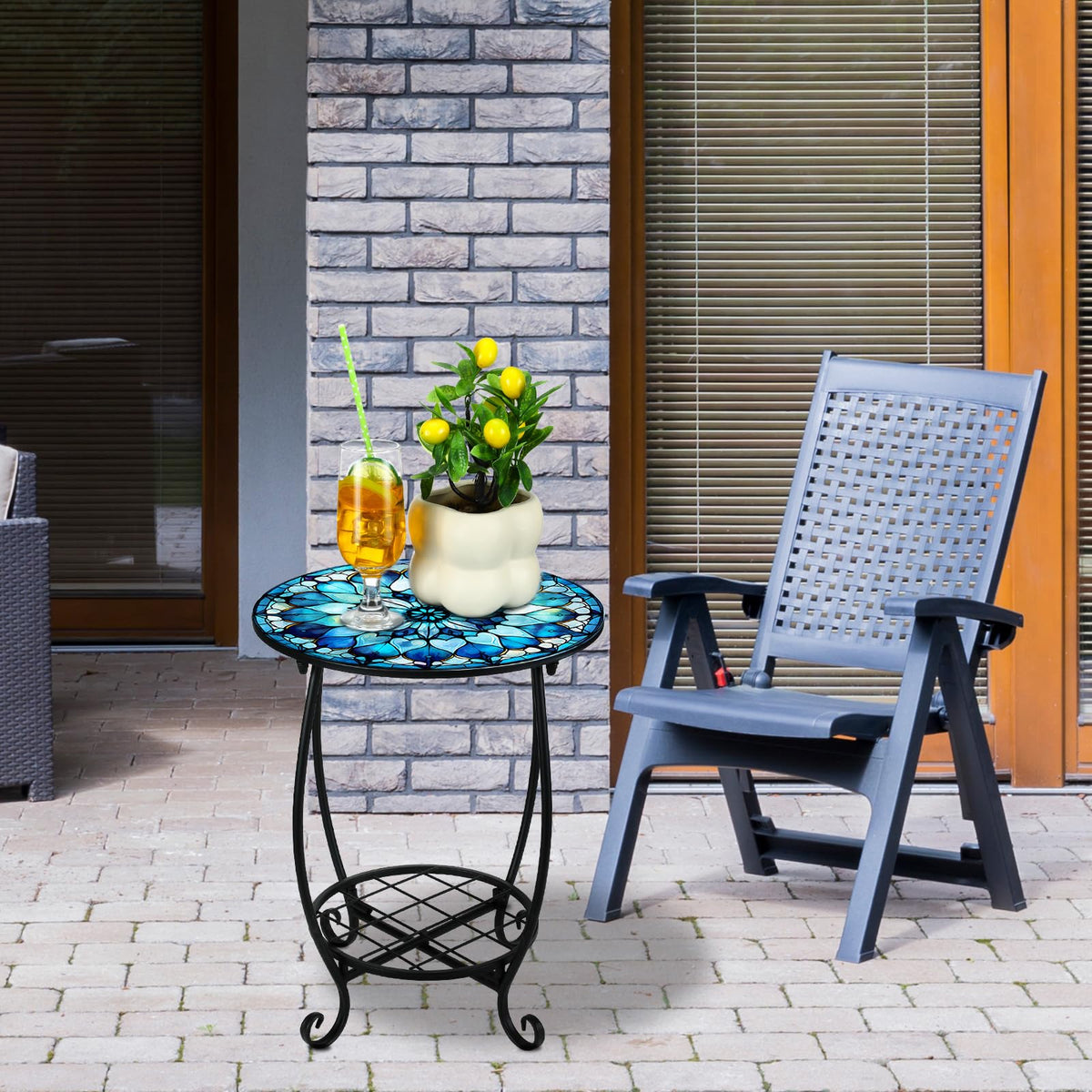 Cinnvoice anti-rust metal frame delivers durability for indoor and outdoor use
