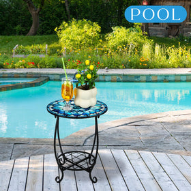 Cinnvoice compact 14-inch diameter fits small patios and spaces