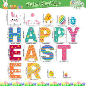 CiniQy chick cutout yard decor brings spring cheer to pathways.