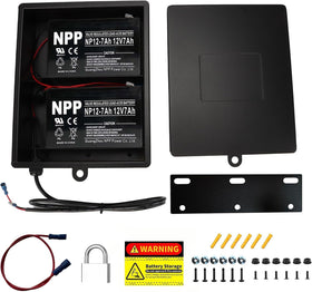 CINVEI ABBT battery box wiring harness clearly visible for clean setup