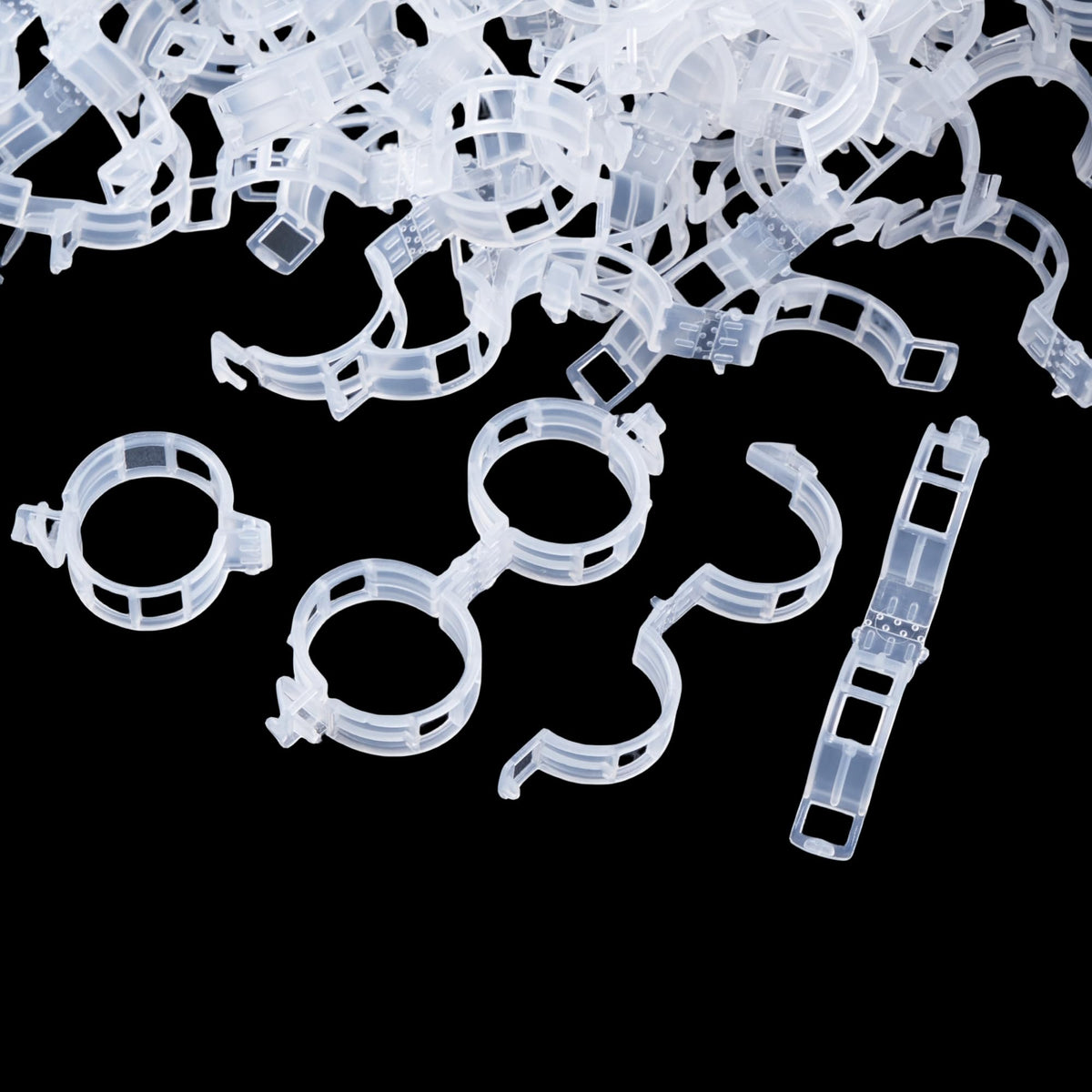 CIQIYO plant support clip with durable material for long-lasting garden use.