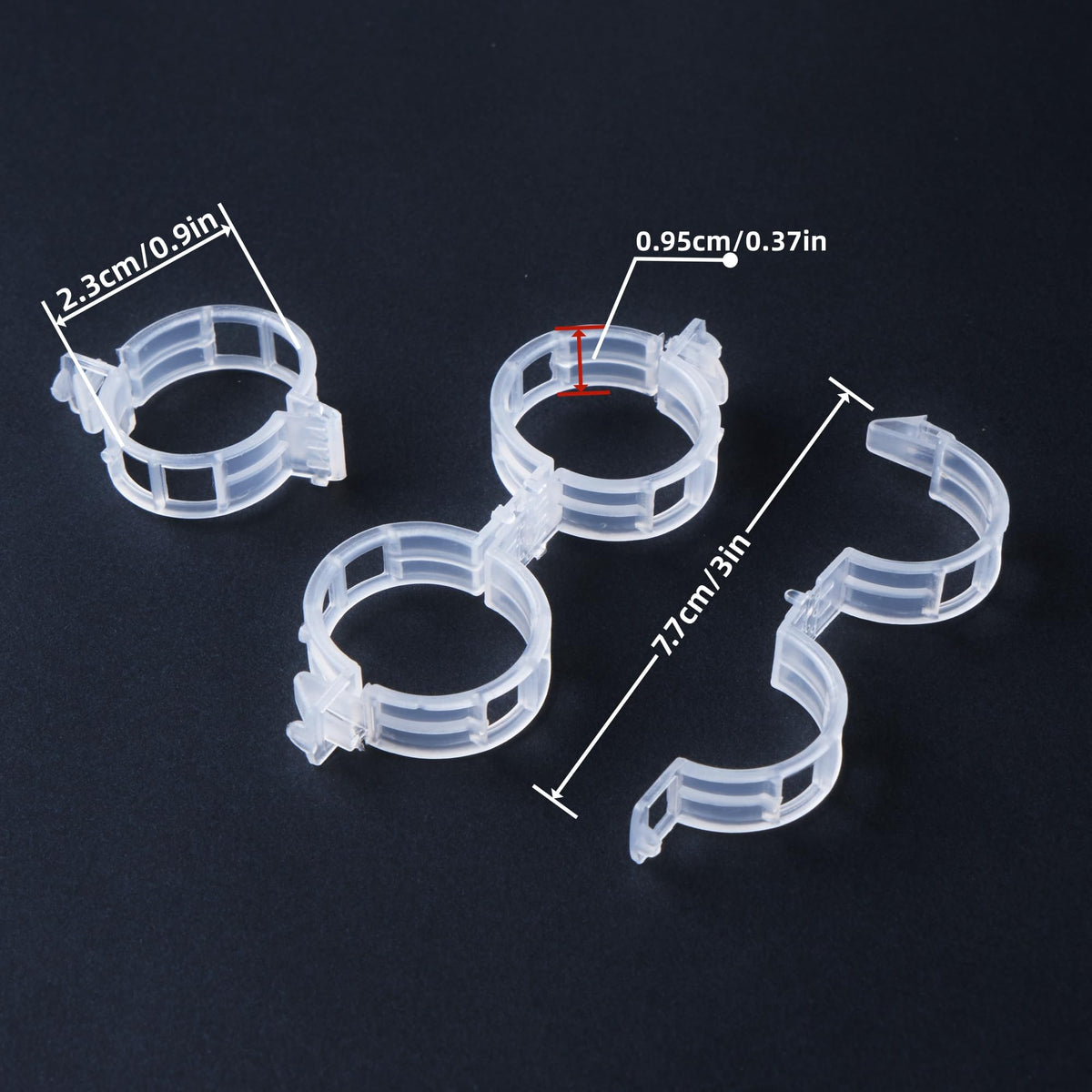 CIQIYO clip for easy installation supports tomato vines without tools.