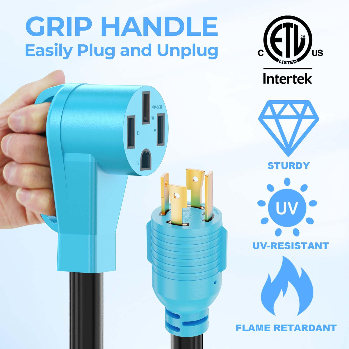 CircleCord heavy-duty STW cable built for indoor/outdoor use.