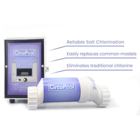 CircuPool Universal40 plumbing-compatibility note with Hayward/Goldline fittings.