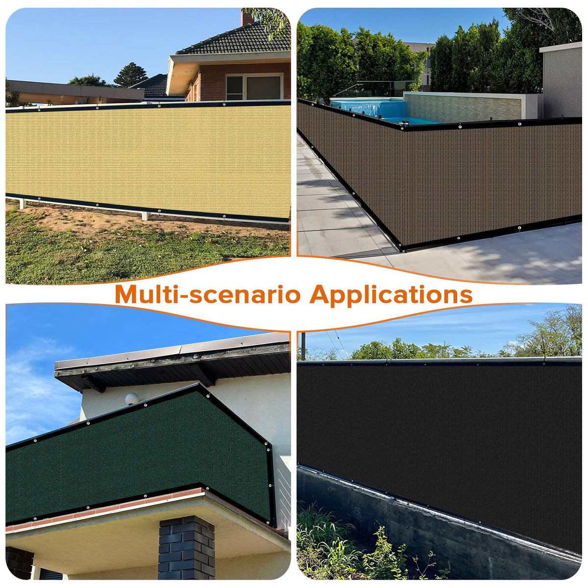 Cisvio privacy screen on a construction site provides privacy and safety.