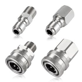 Ciunura pressure washer coupler quick connect assembly for fast nozzle changes