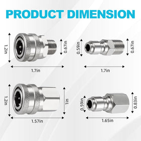 Ciunura sprayer swivel compatibility enables easy hose rotation while washing