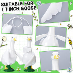 Civaner soft felt wings with durable wire for outdoor display and longevity