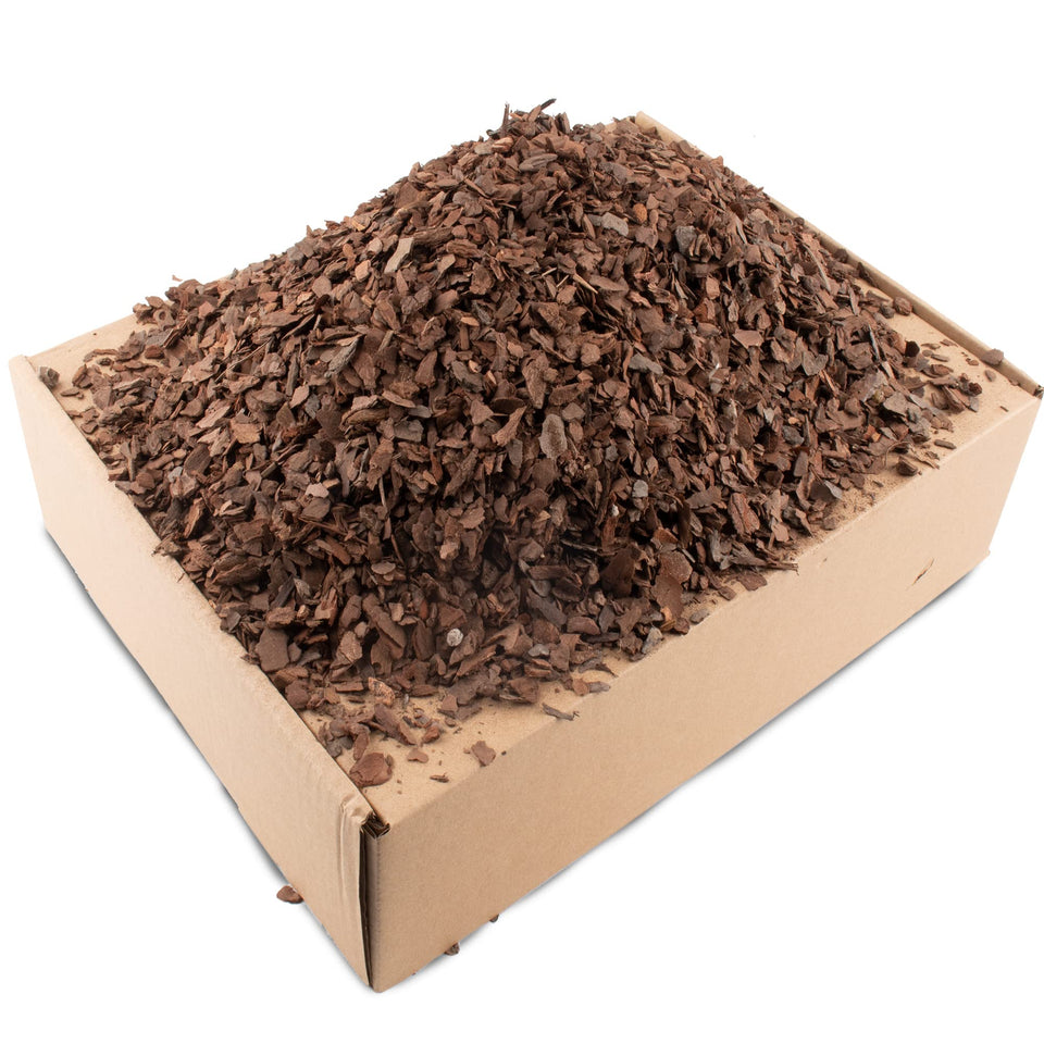 CJGQ 18qt orchid bark bag showing ready mulch for orchid potting