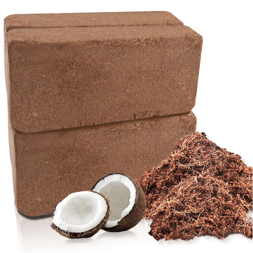 CJGQ Coco Coir Brick pack shows compact, easy-to-store packaging.