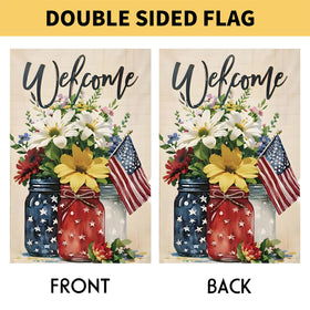 CJYGEGE front yard flag brightens porch and garden spaces