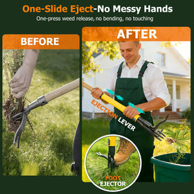 CJYMMFAN slide-release ejection enables clean, touch-free weed extraction