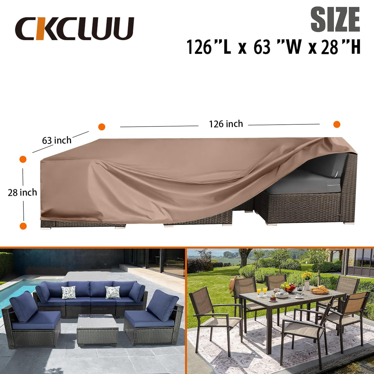 CKCLUU drainage and airflow tips to avoid water pooling under the cover