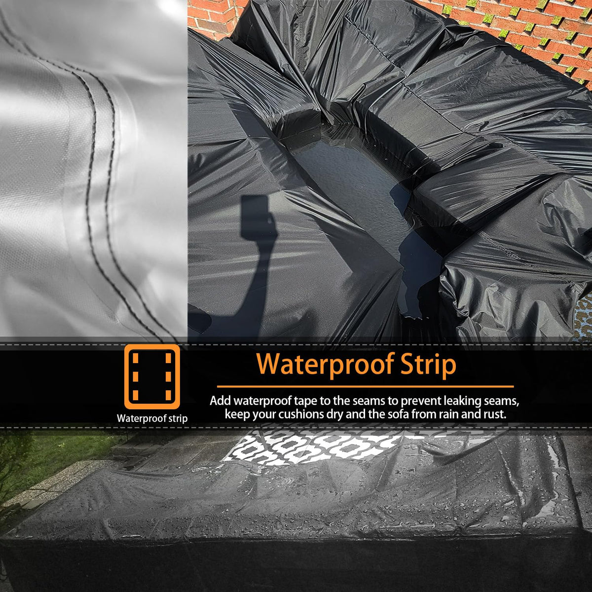 CKCLUU tear-resistant 420D cover withstands heavy use