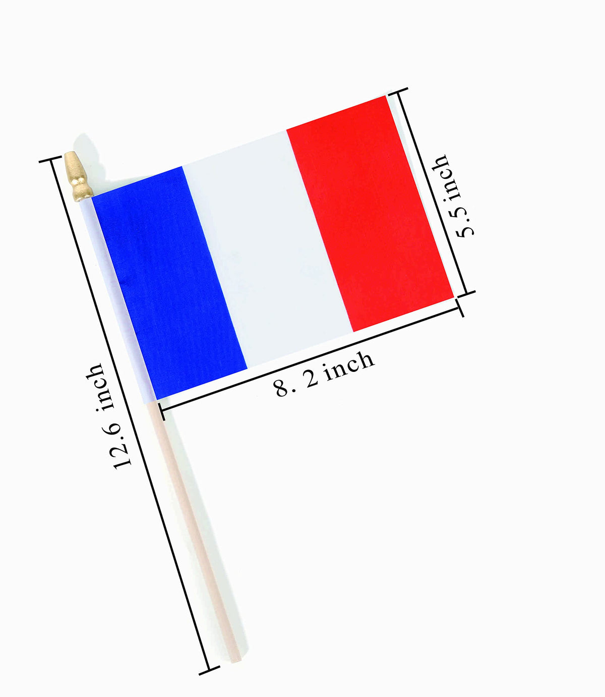 Ckexin France flag polyester with vivid colors for outdoor use.