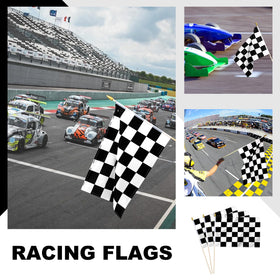 Ckexin race flag pole assembly demonstrates easy setup and secure top.
