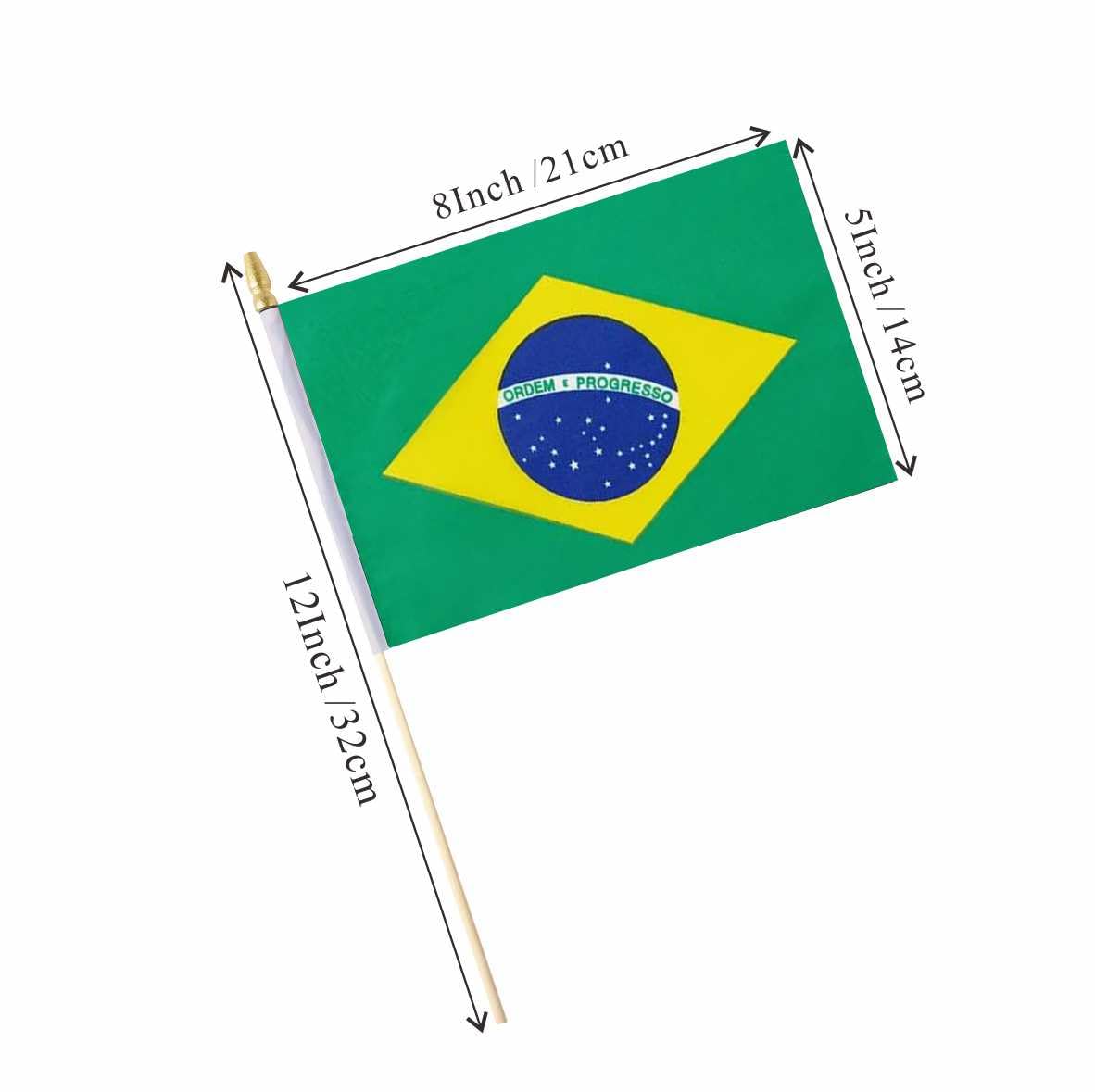 Ckexin separate flag and pole assembly for easy setup.