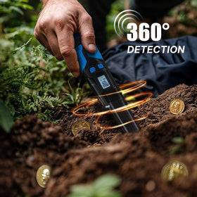 CKG Pinpointer 360° probe enables quick scans and accurate target pinpointing.