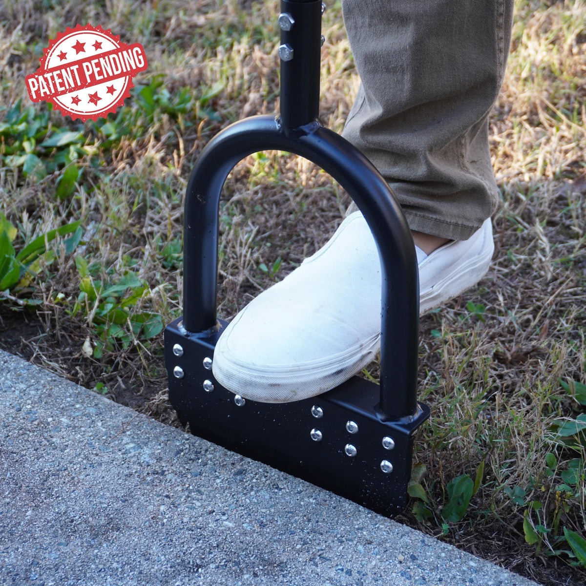 CKLT Edger precision edging supports straight lines and curves along borders
