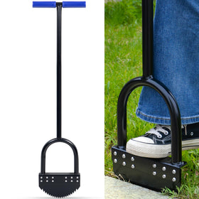 CKLT One-Piece Edger with rubber handle offers comfortable grip during edging.