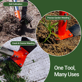 CKLT versatile gardening tool suitable for beds, driveways, and more