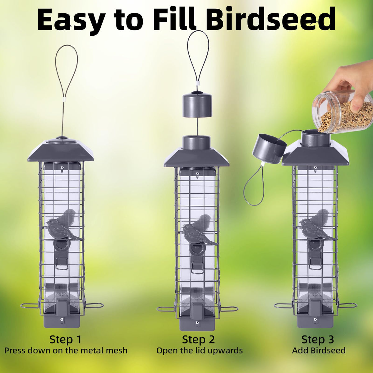 Ckoytals easy-fill top cylinder for quick replenishment