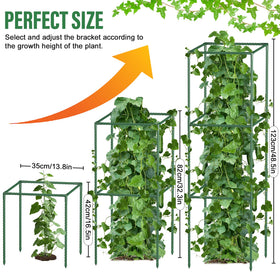 CL FUN heavy-duty steel construction resists rust in outdoor gardens