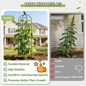CL FUN rustproof metal trellis detail highlights durable weather resistance.