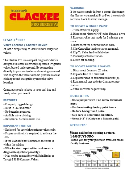Clackee Pro V2.1 water-resistant storage pouch protects the device on site.