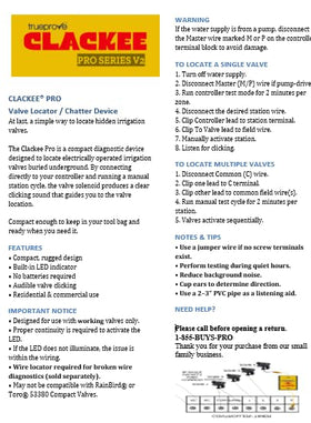 Clackee Pro V2.1 water-resistant storage pouch protects the device on site.