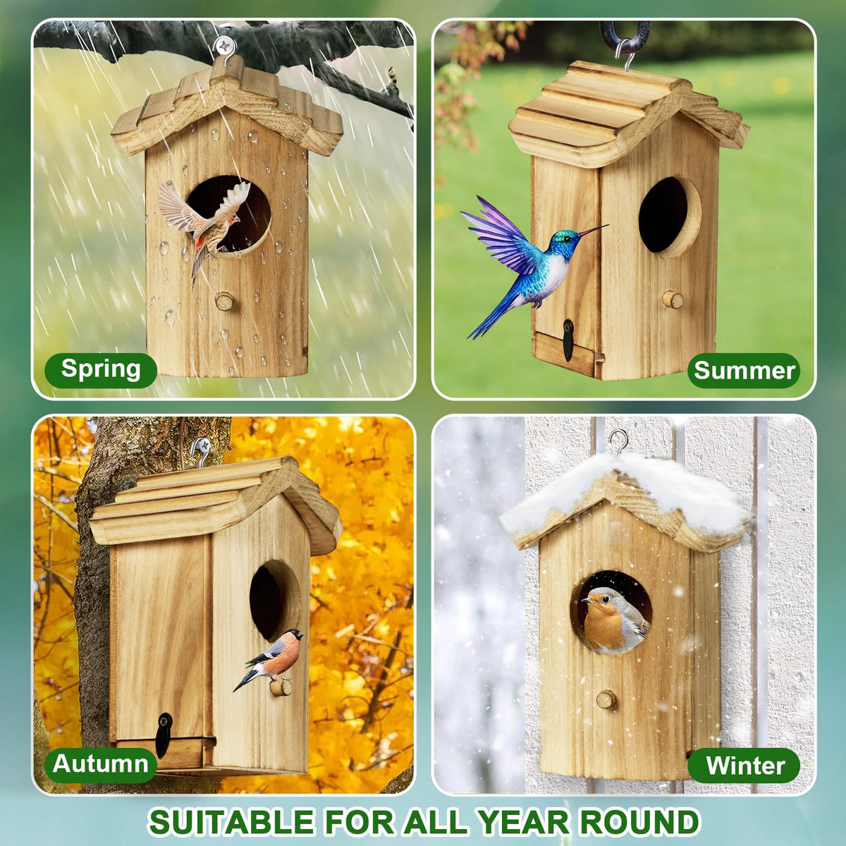 CLACKIBUKVYZ perch and feeding spot image highlights easy access for birds