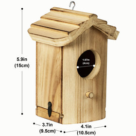CLACKIBUKVYZ ready-to-hang design shows instant outdoor setup