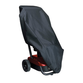 Classic Accessories pressure washer cover back view with elastic cord.