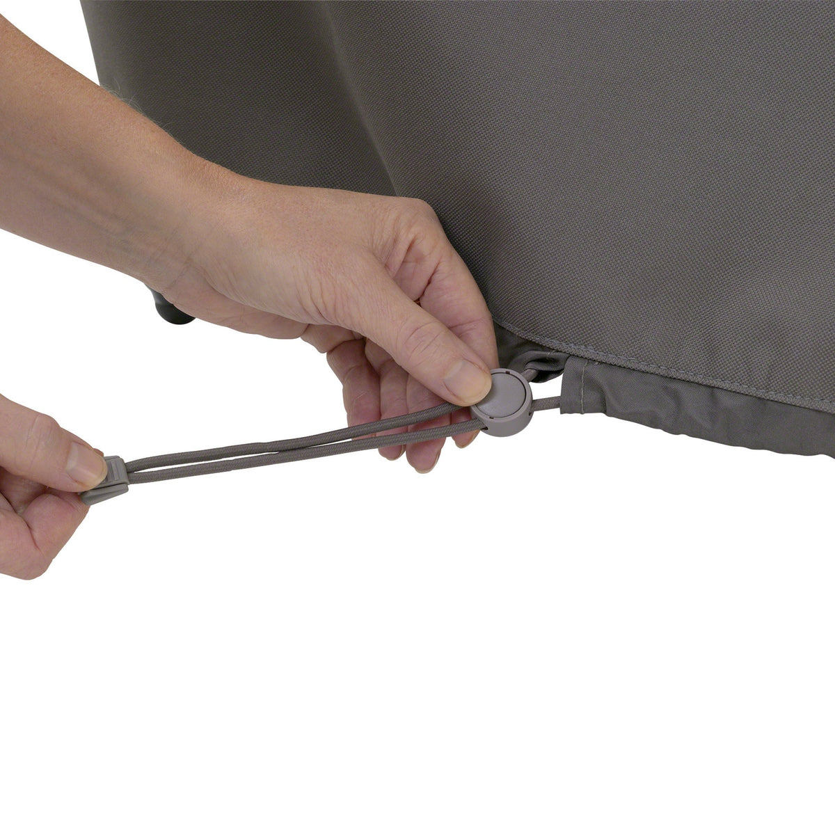 Classic Accessories Ravenna cover features belted hem for adjustable, secure fit.