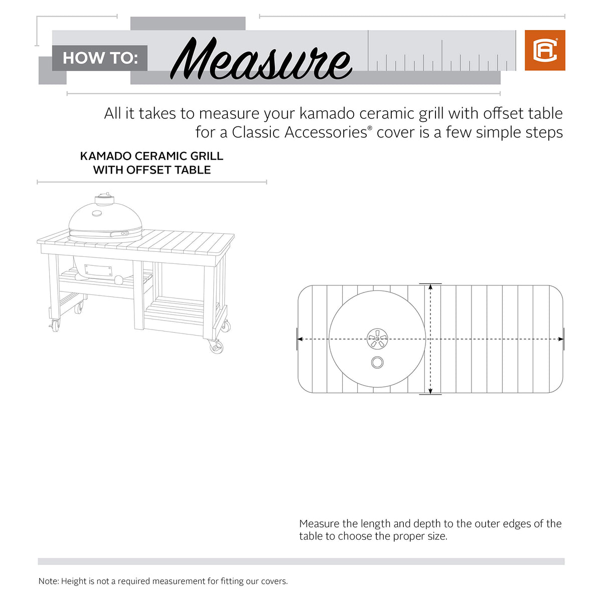 Padded handles help you remove the Ravenna cover easily.