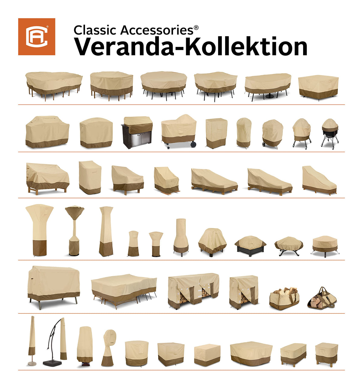 Classic Accessories Veranda pebble chair cover fabric closeup emphasizes durable Gardelle system