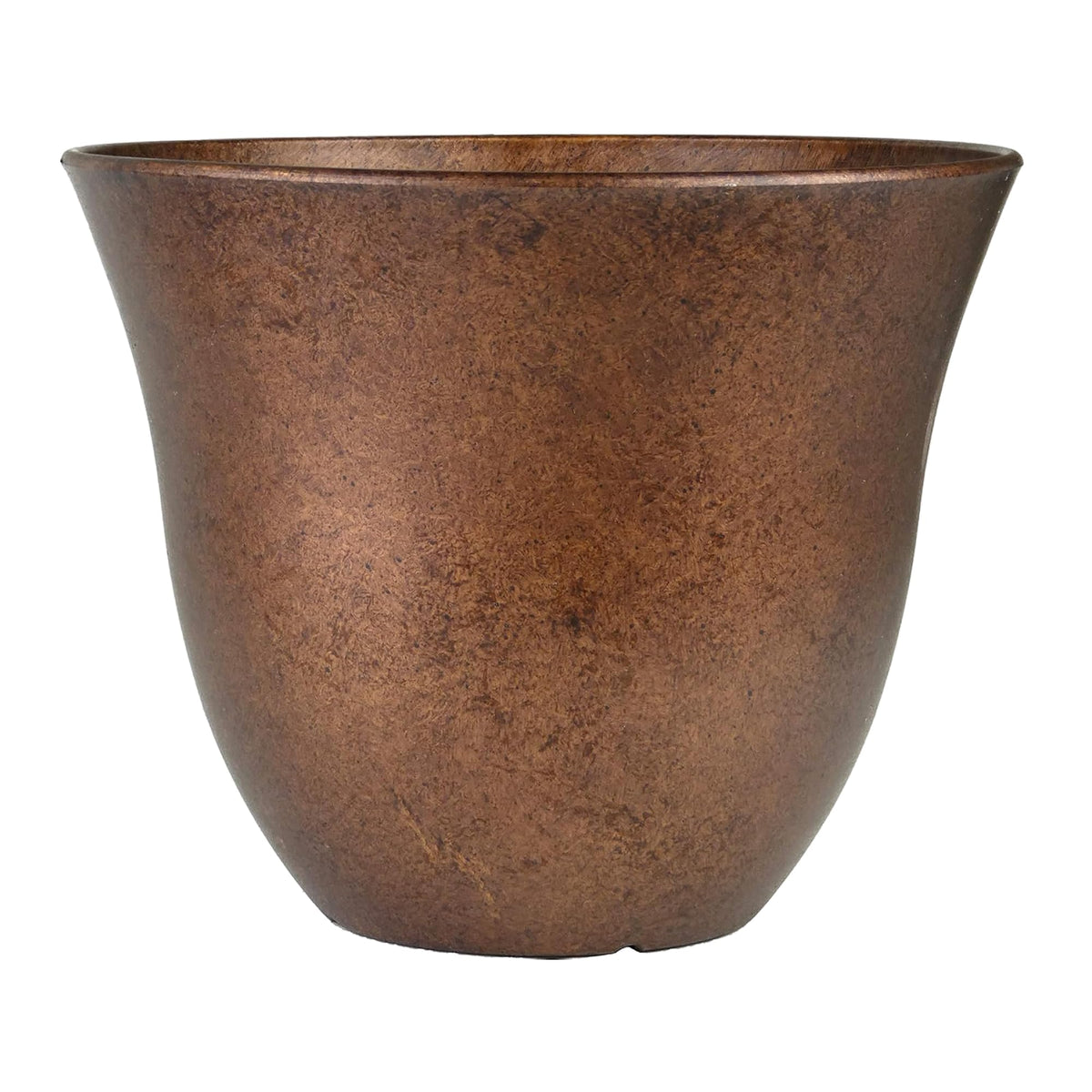 Classic Home and Garden Honeysuckle resin planter with a faux ceramic finish, ideal for indoor or outdoor display.